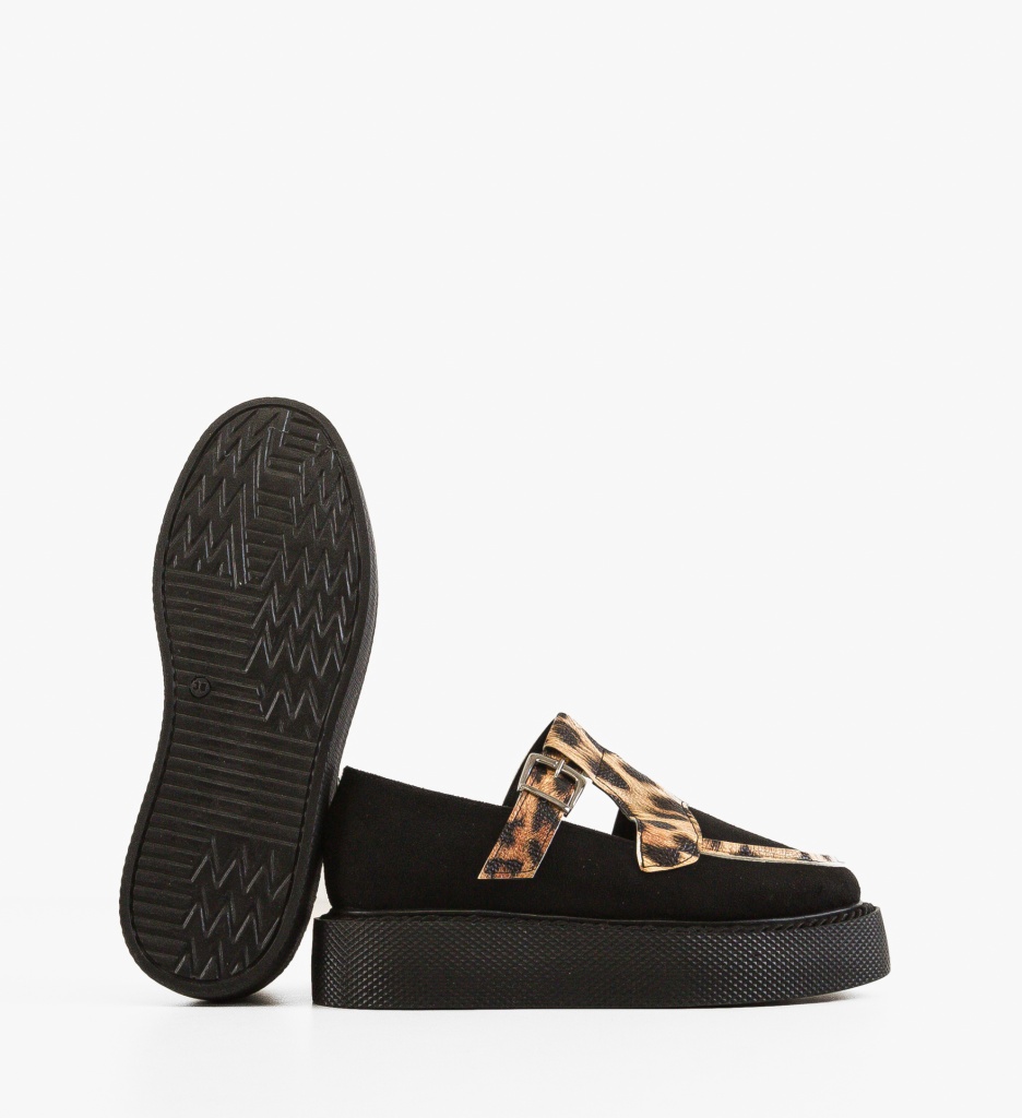 Pantofi Casual Teylar Negri | Confort & Stil - imagine 5