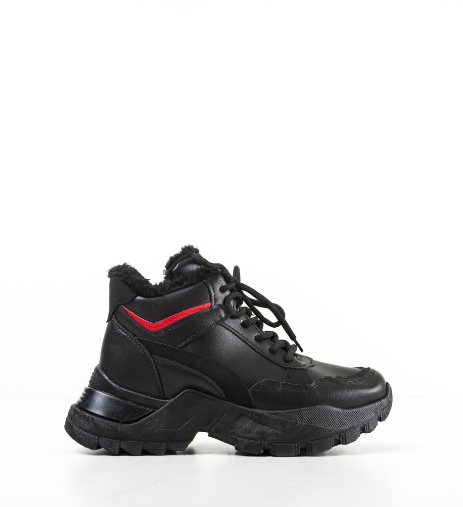 Pantofi Sport Lionk Negri - Confort & Stil - imagine 5