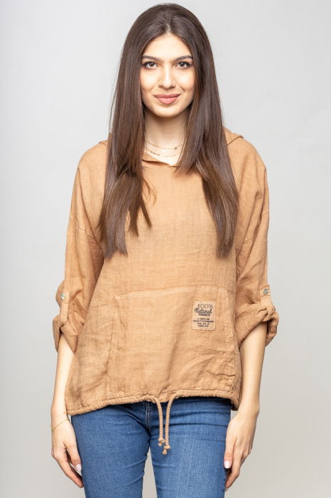Hanorac In Camel Shopika | Stil și Versatilitate