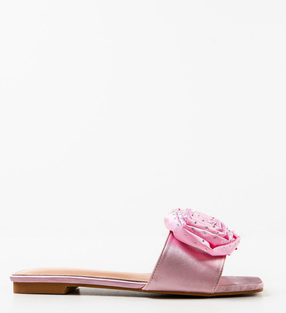Papuci Dama Nulefer Roz | Confort si Eleganta - imagine 6