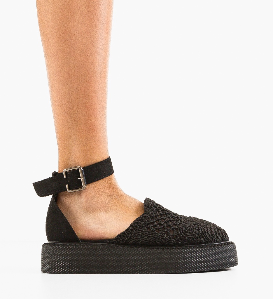 Pantofi Casual Rauros Negri | Confort și Stil - imagine 8