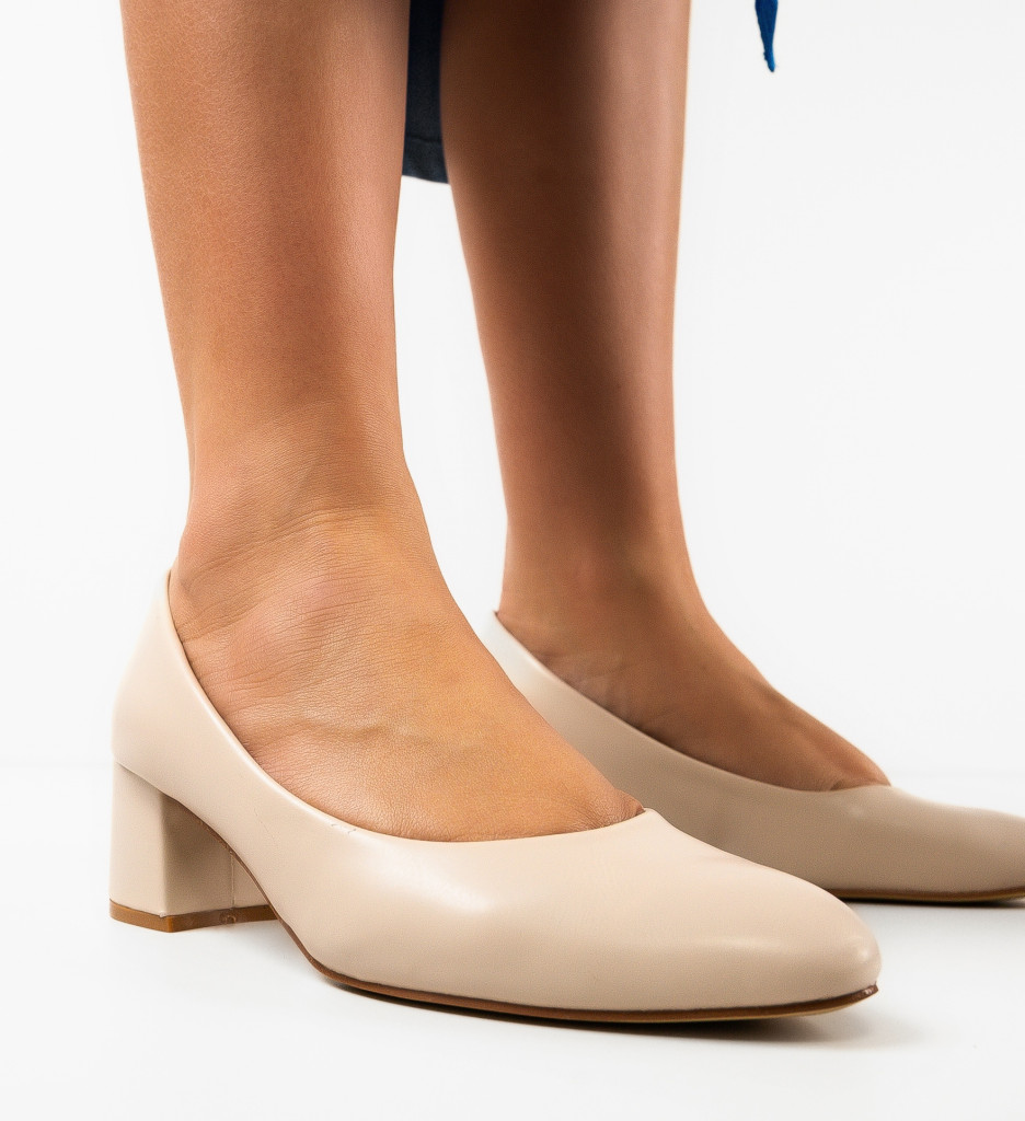Pantofi Bubay Bej - Eleganță și Stil - imagine 2