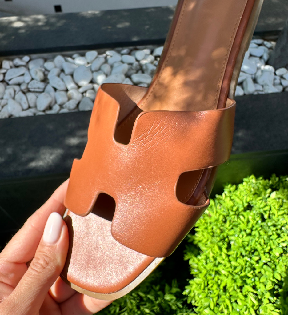 Papuci Dama Doku Camel - Confort & Stil - imagine 3