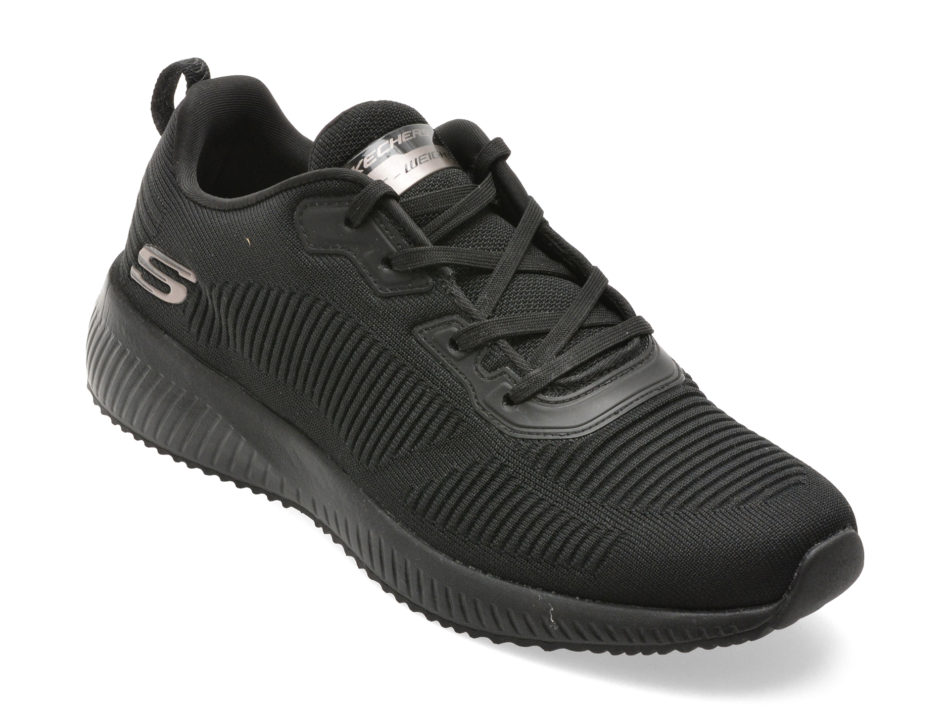 Pantofi Sport Skechers Squad Negri - Confort Opti