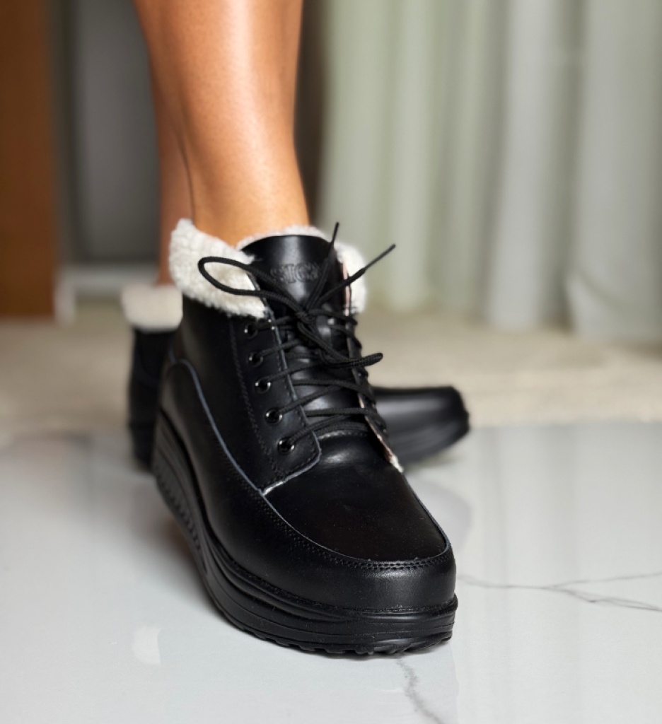 Pantofi Casual Blind Negri - Eleganță Discretă - imagine 4
