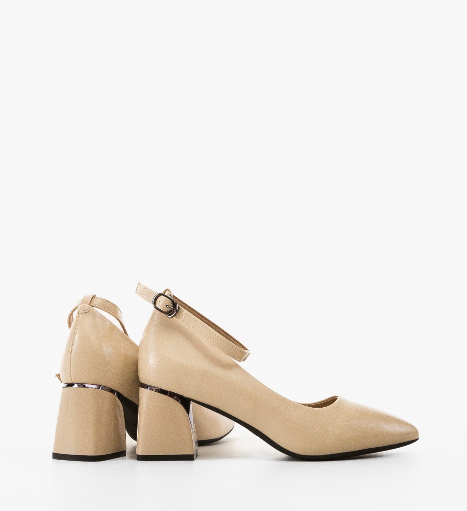 Pantofi Sakre Bej | Eleganță și Stil - imagine 3