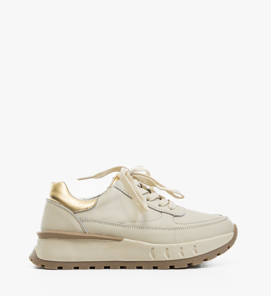 Sneakers Dama Myrya Bej - Confort și Stil - imagine 6