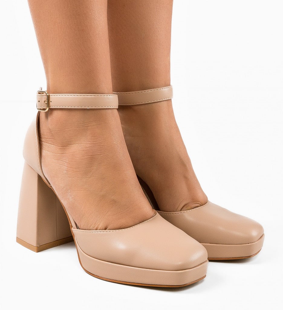 Pantofi Flynn Nude - Eleganță și Confort - imagine 6