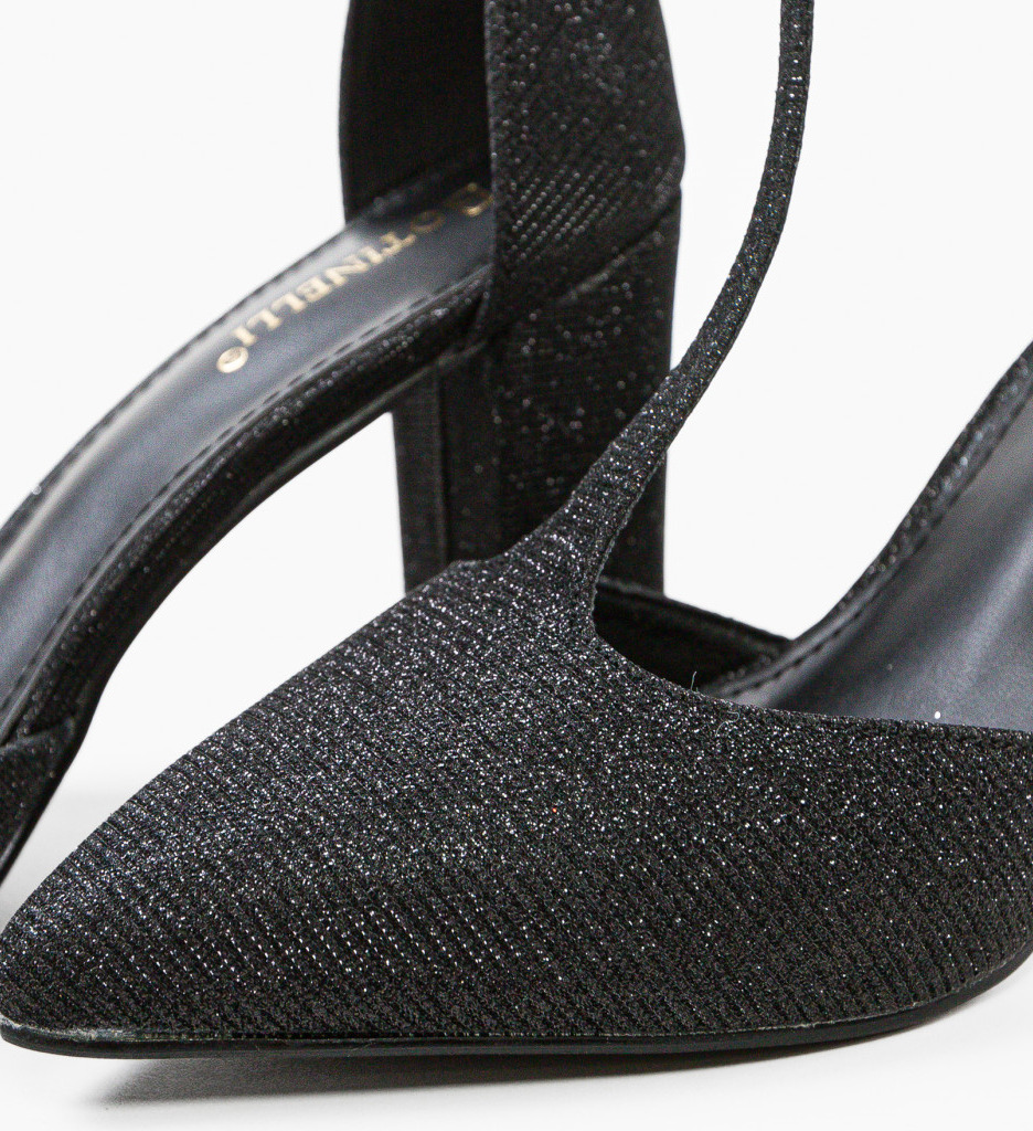 Pantofi cu Toc Select Negru | Eleganță și Stil - imagine 6