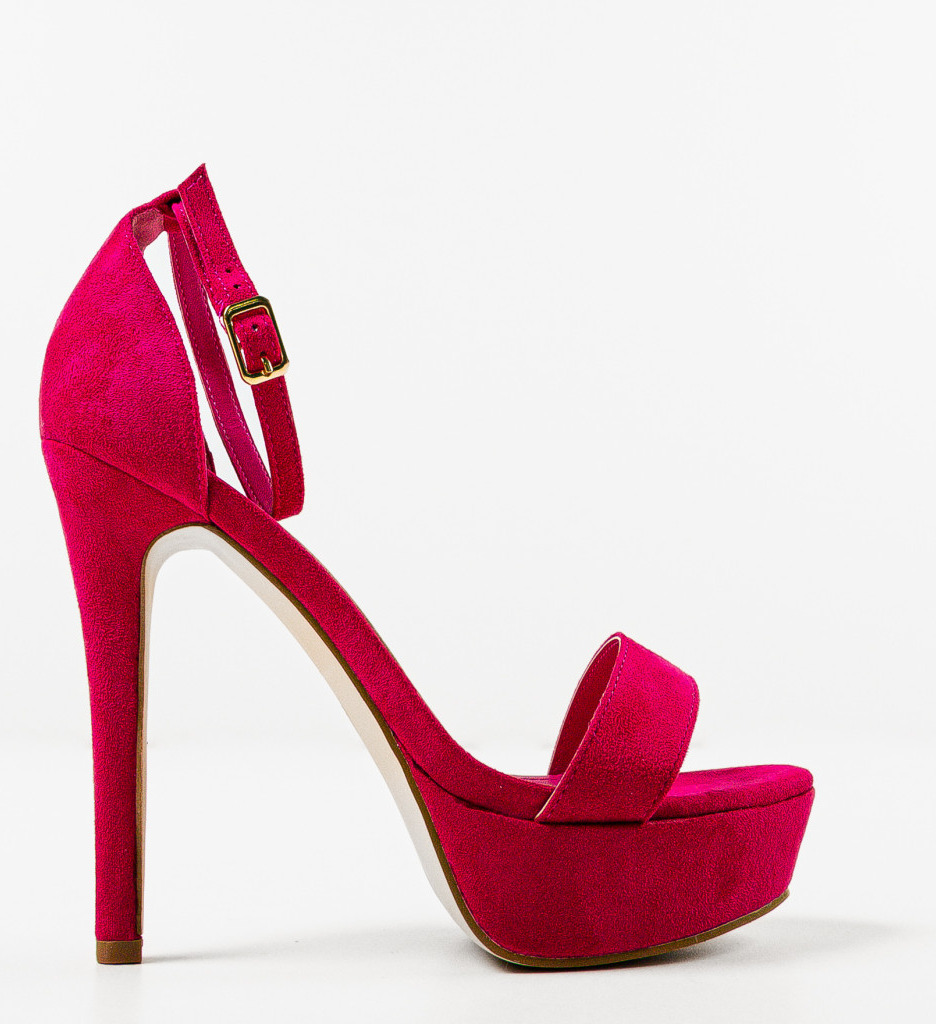 Sandale Olink Fuchsia - Eleganță și Stil - imagine 4
