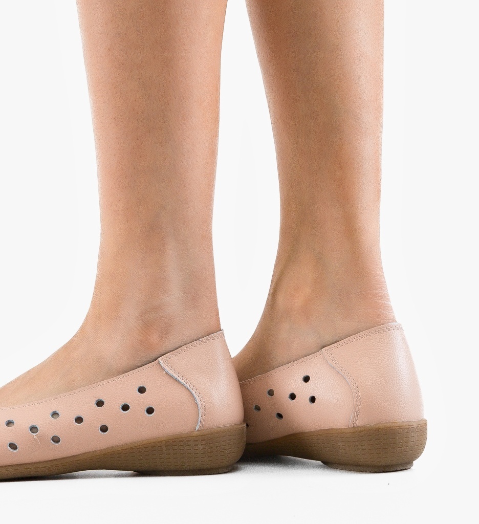 Balerini Dama Vanga Roz - Confort Casual Eleganți - imagine 5