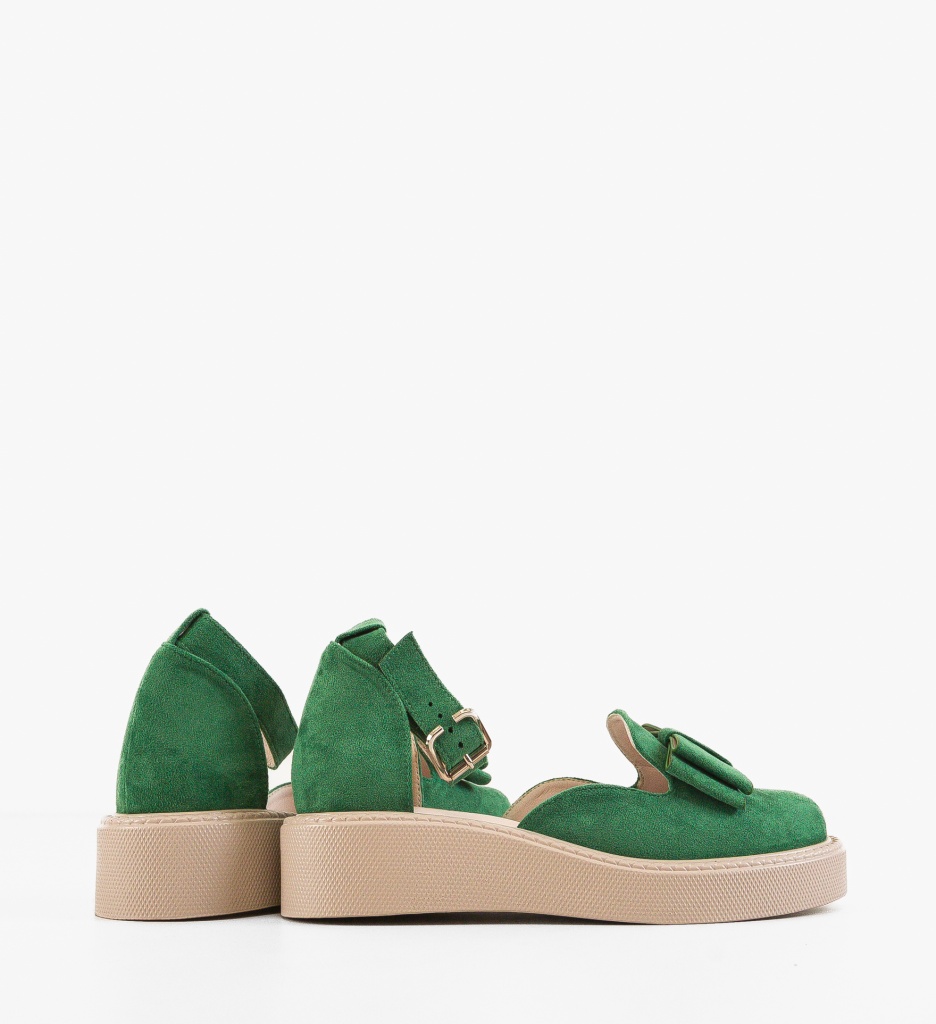 Pantofi Casual Dama Hammbe Verzi – Stil și Confort - imagine 4