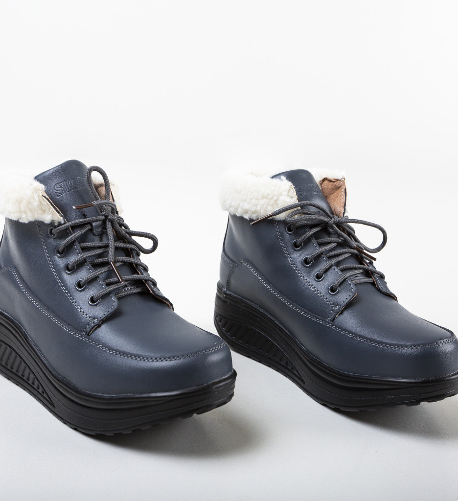 Pantofi Casual Blind Gri - Confort și Stil - imagine 7