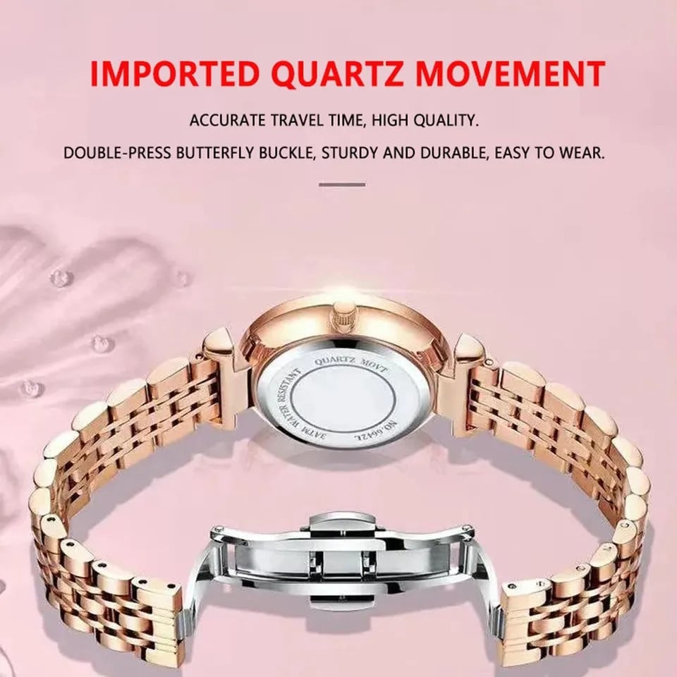 Ceas Poedagar Dama Aur Elegant CS1345 - imagine 6