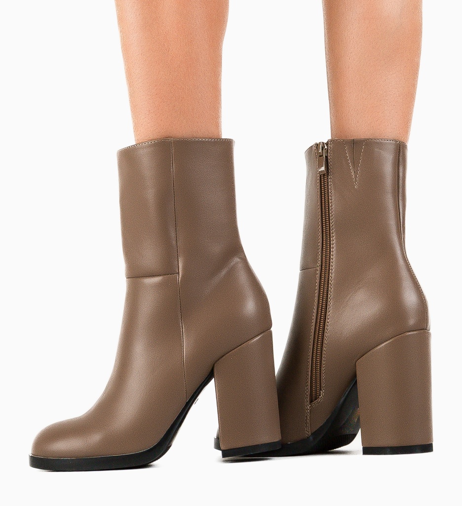 Botine Dama Tshepo Khaki | Confort și Stil - imagine 2
