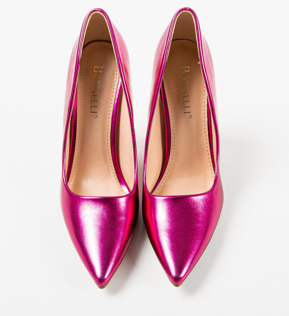 Pantofi cu Toc Plazyn Fuchsia - Stil Feminin Remarcabil - imagine 6