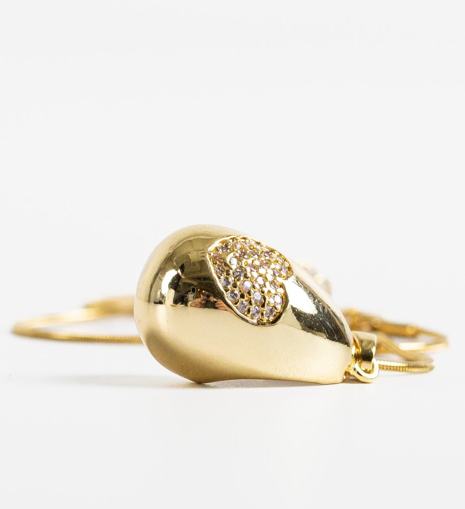 Colier Heart Auriu - Eleganță și Stil Romantic - imagine 4