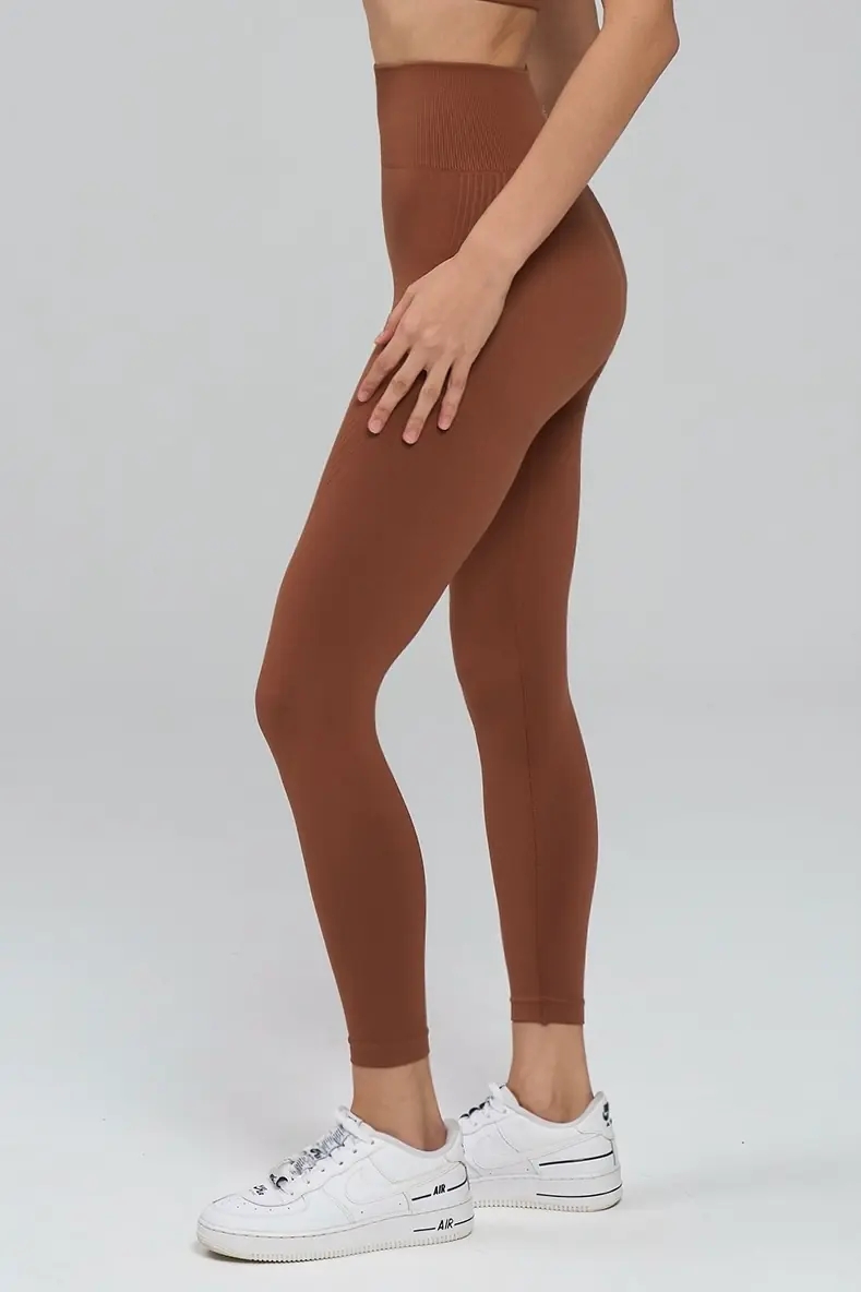 Colanti sport seamless push-up Marquise LGS08 maro - imagine 3