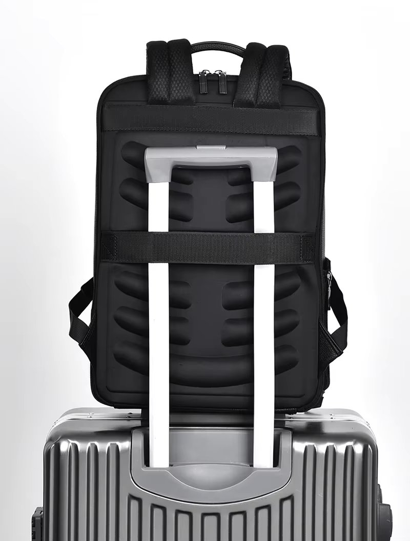 Rucsac Barbati Delis cu Port USB, Negru - imagine 4