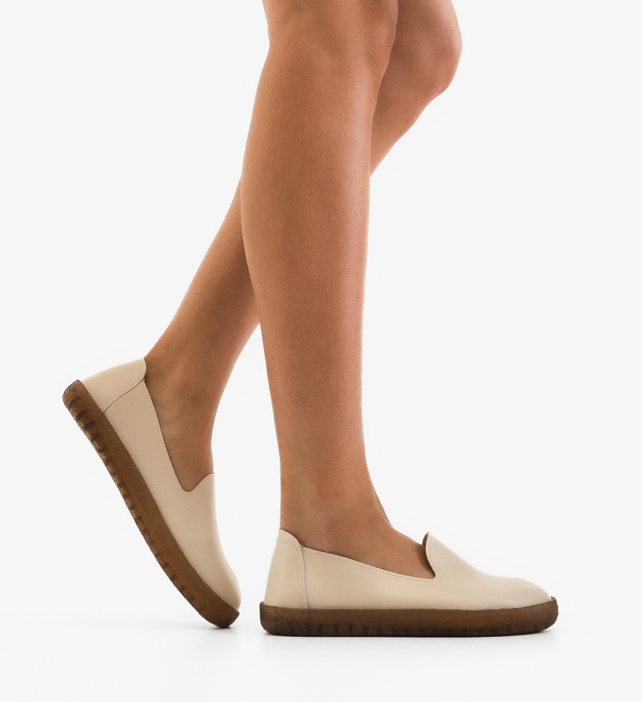 Espadrile Bej Confortabile Almagane