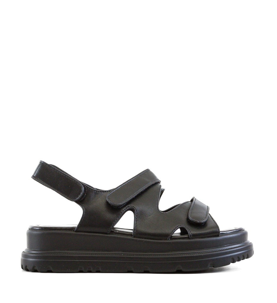 Sandale Dama Ekara Negre | Eleganță și Confort - imagine 4