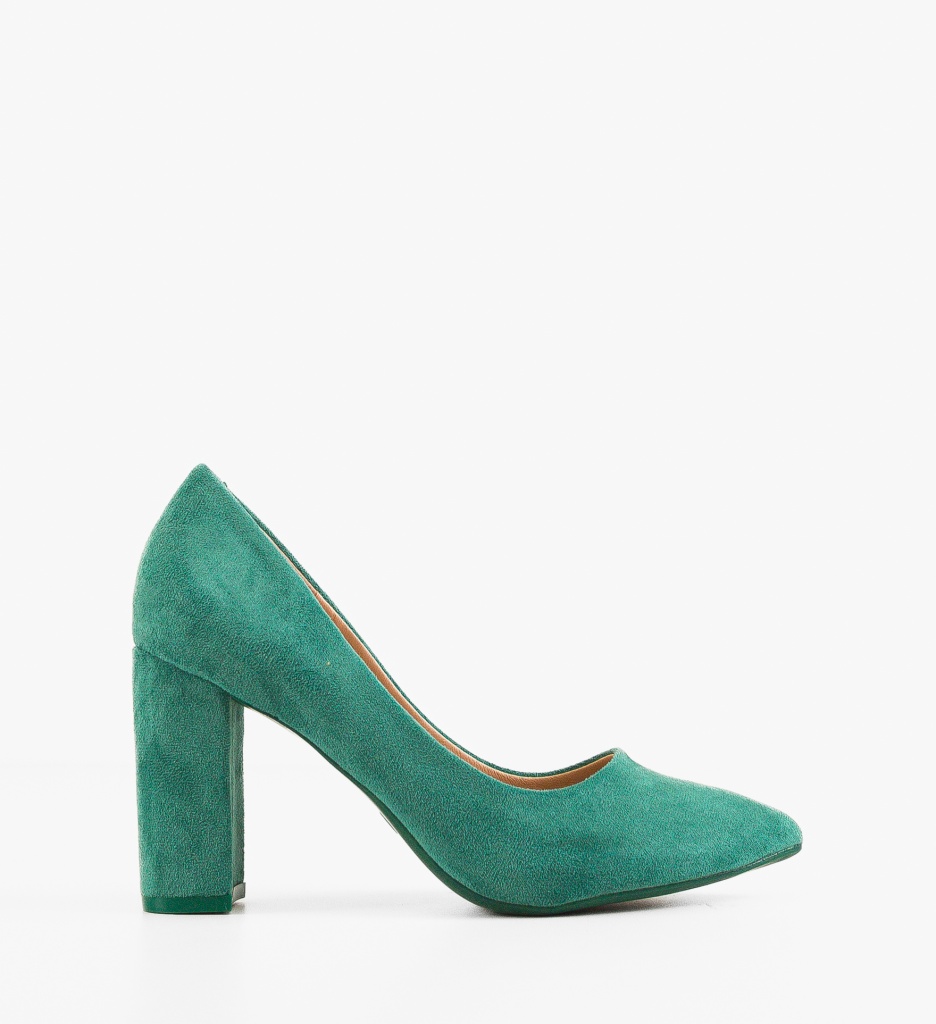 Pantofi Toc Verzi Yang - Eleganță Modernă - imagine 7