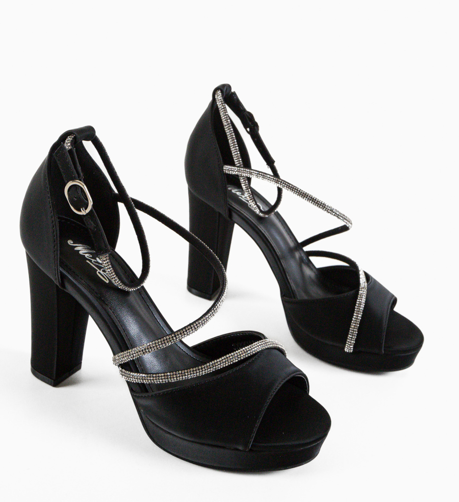 Sandale Tilburg Negre | Eleganță și Confort - imagine 6