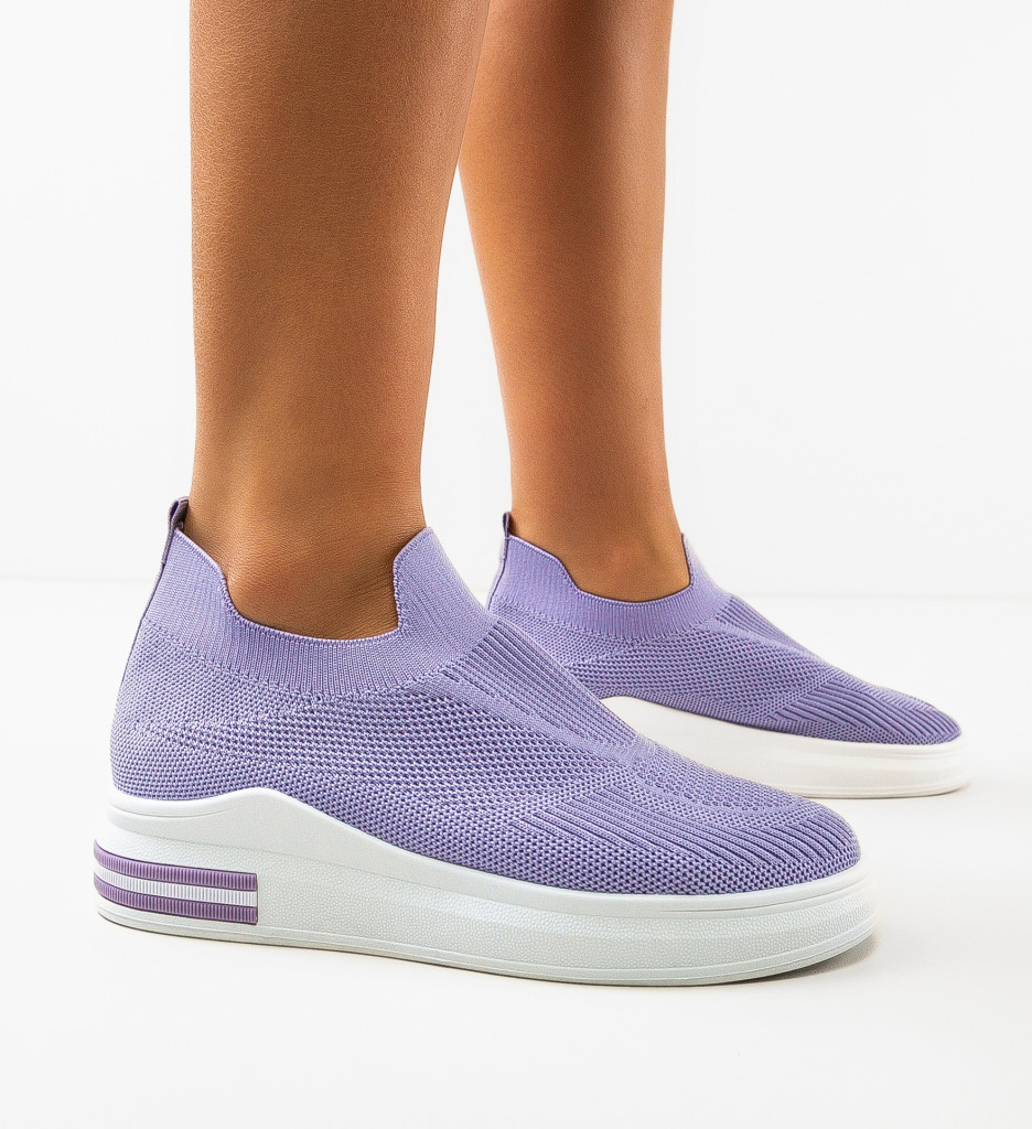 Pantofi Sport Leutbert Mov | Confort & Stil - imagine 2