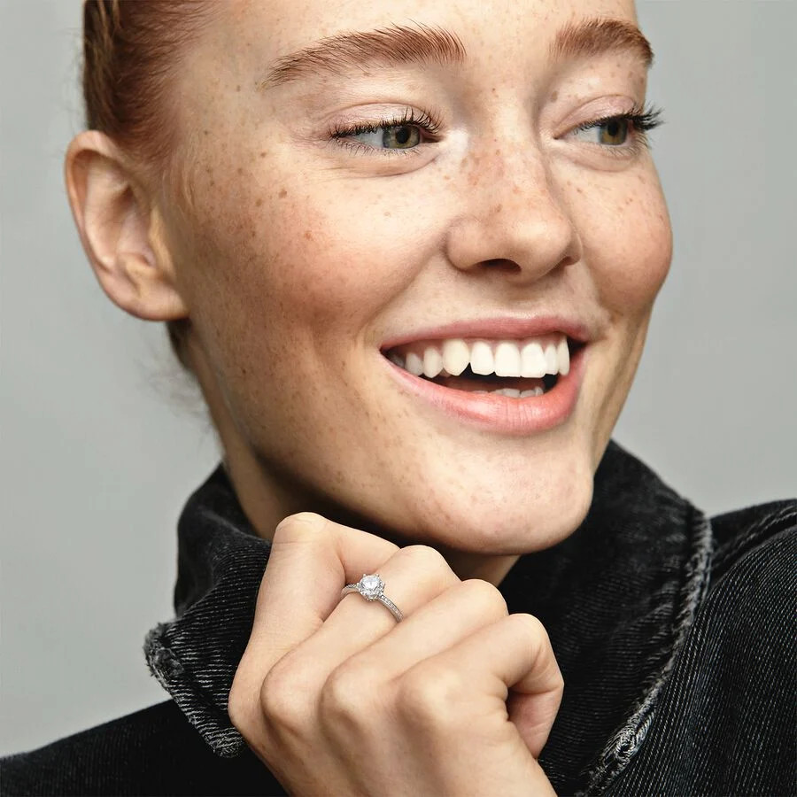 Inel Argint Amanda JW624 cu Zirconiu - imagine 4
