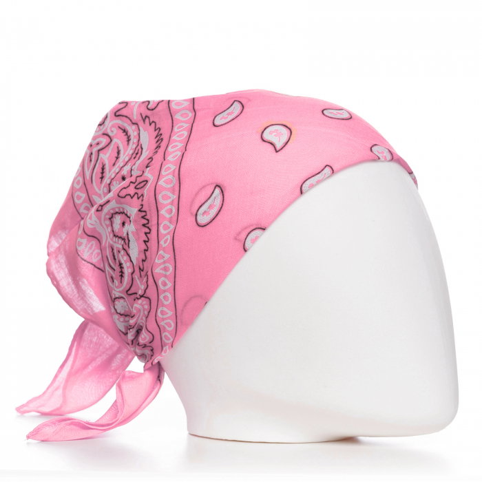 Bandana Batic Roz Shopika | Accesoriu Eleg