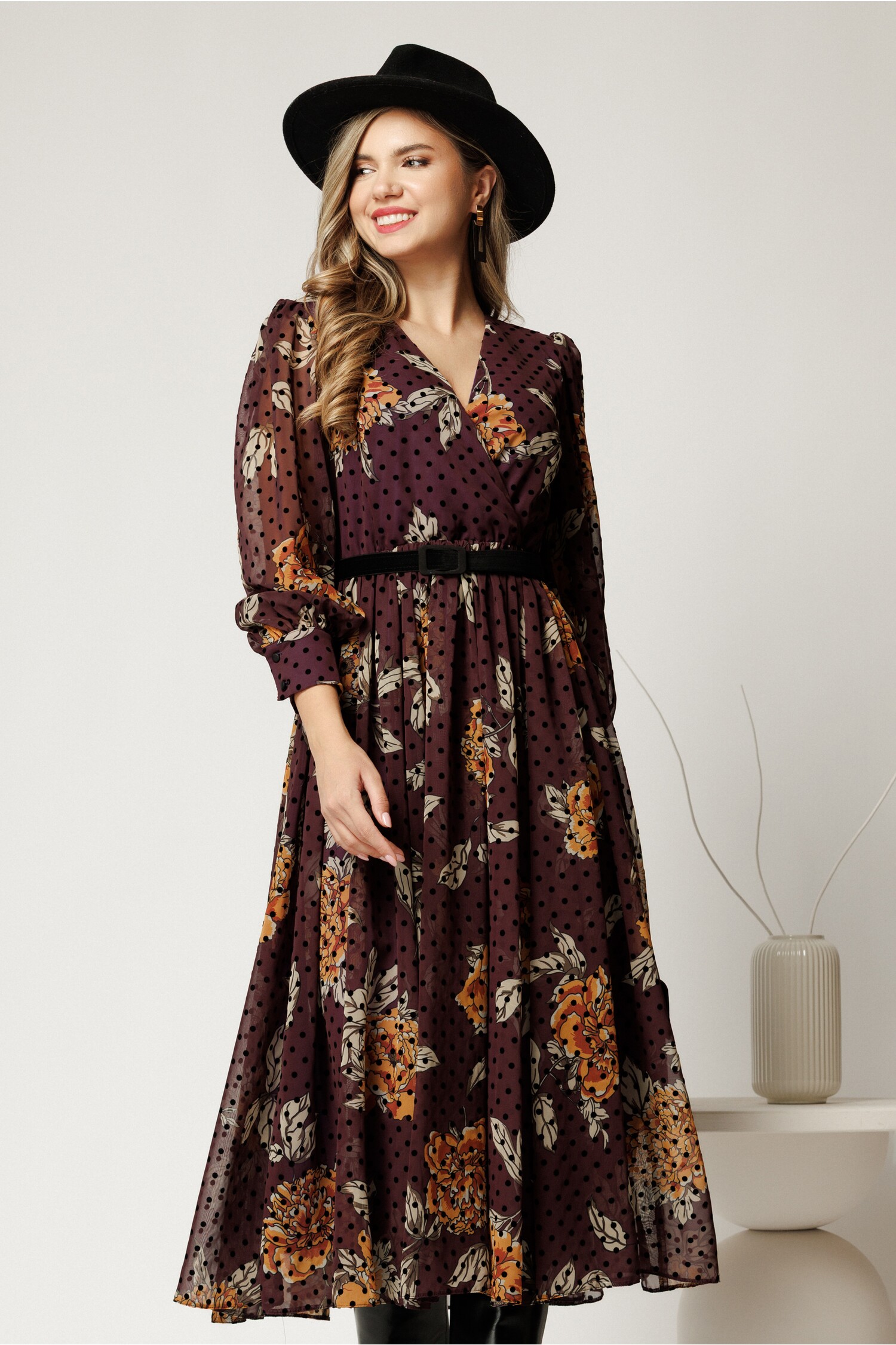Rochie DY Fashion cu buline catifelate - Eleganță unică
