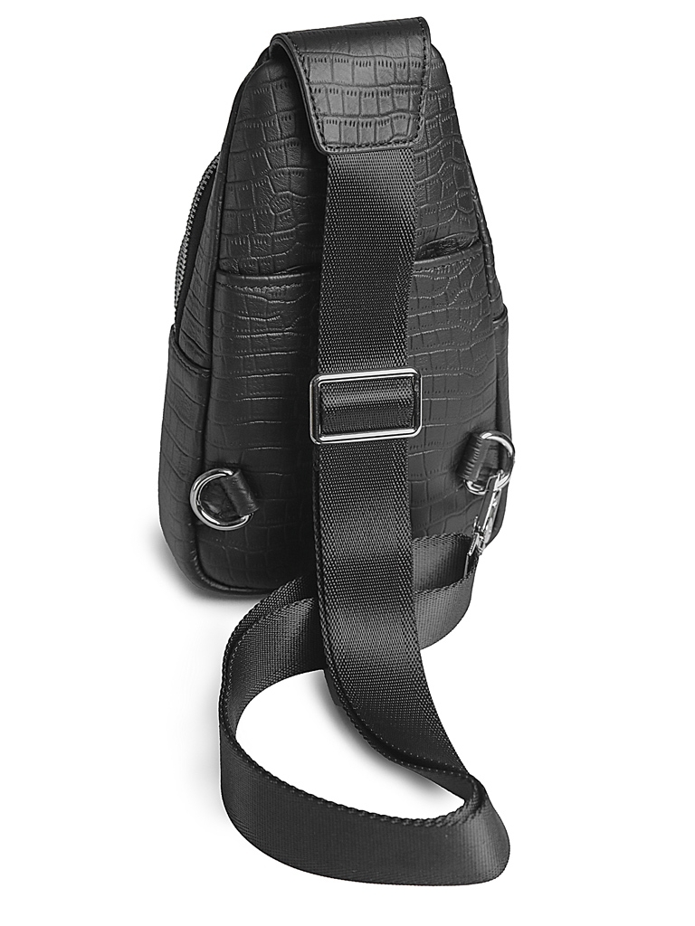 Geanta barbati din piele naturala Neagra 606 Gallantry - imagine 2