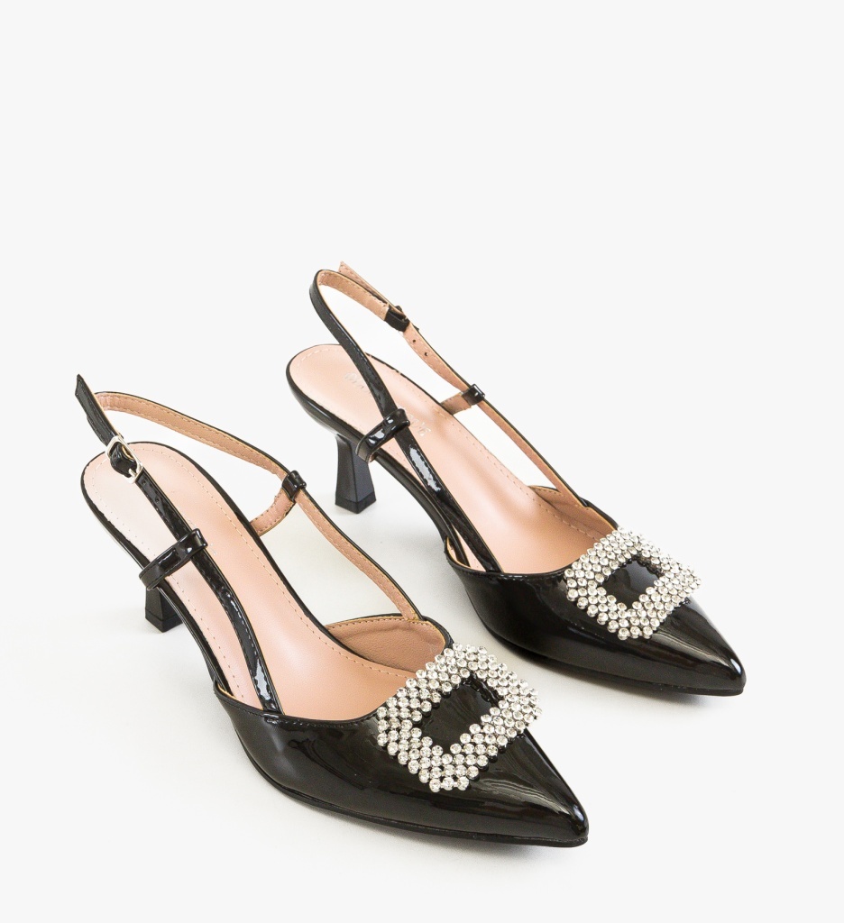 Pantofi Lorna Negri cu Toc - Eleganță Asigurată - imagine 18