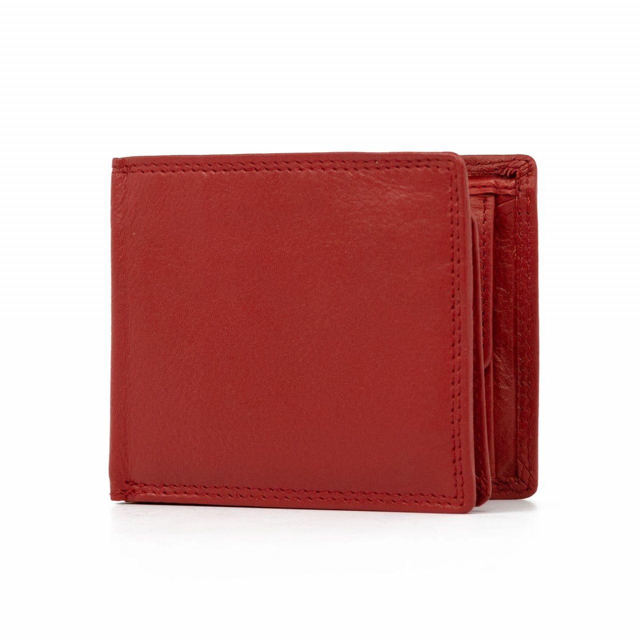 Portofel Dama Delis Adeona Rosu, Piele Naturala