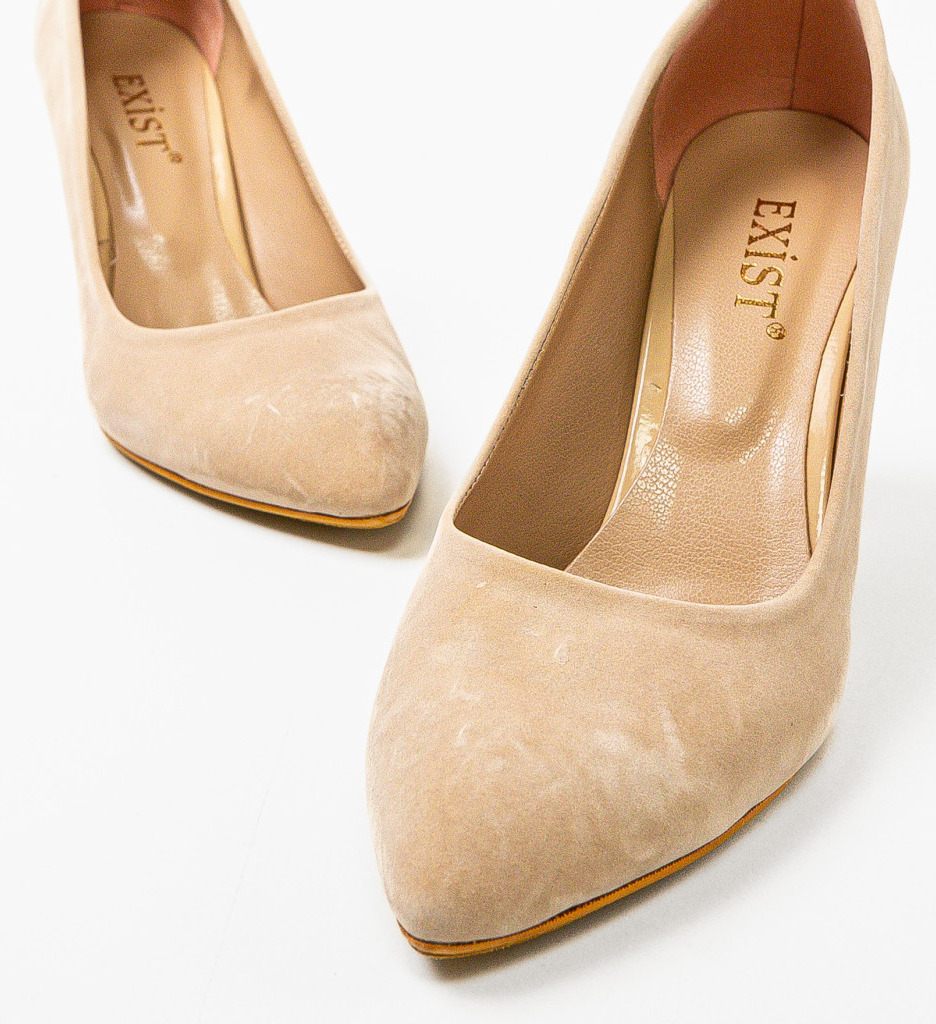 Pantofi Pomo Bej | Eleganță și Stil Versatil - imagine 5