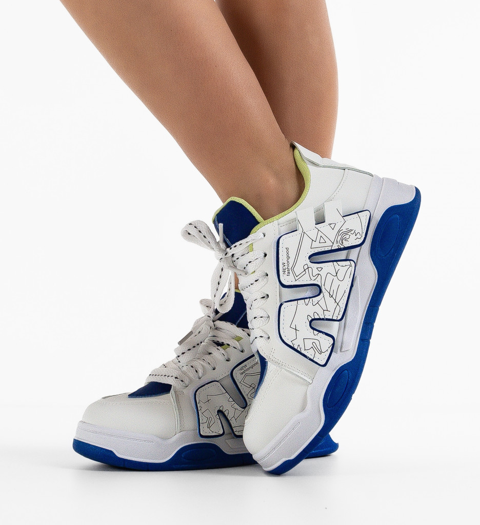 Sneakers Kamal Albastri - Confort și Stil Urban