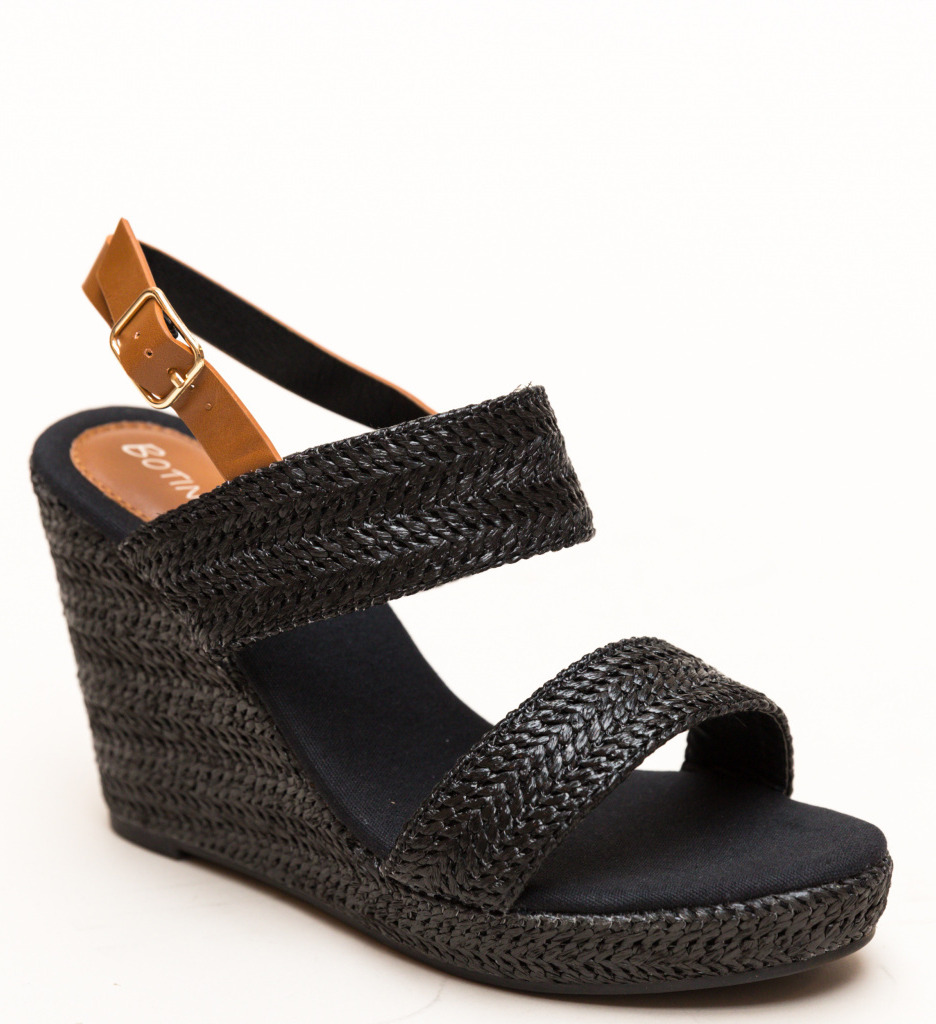 Platforme Cloe Negre - Eleganță și Confort - imagine 6
