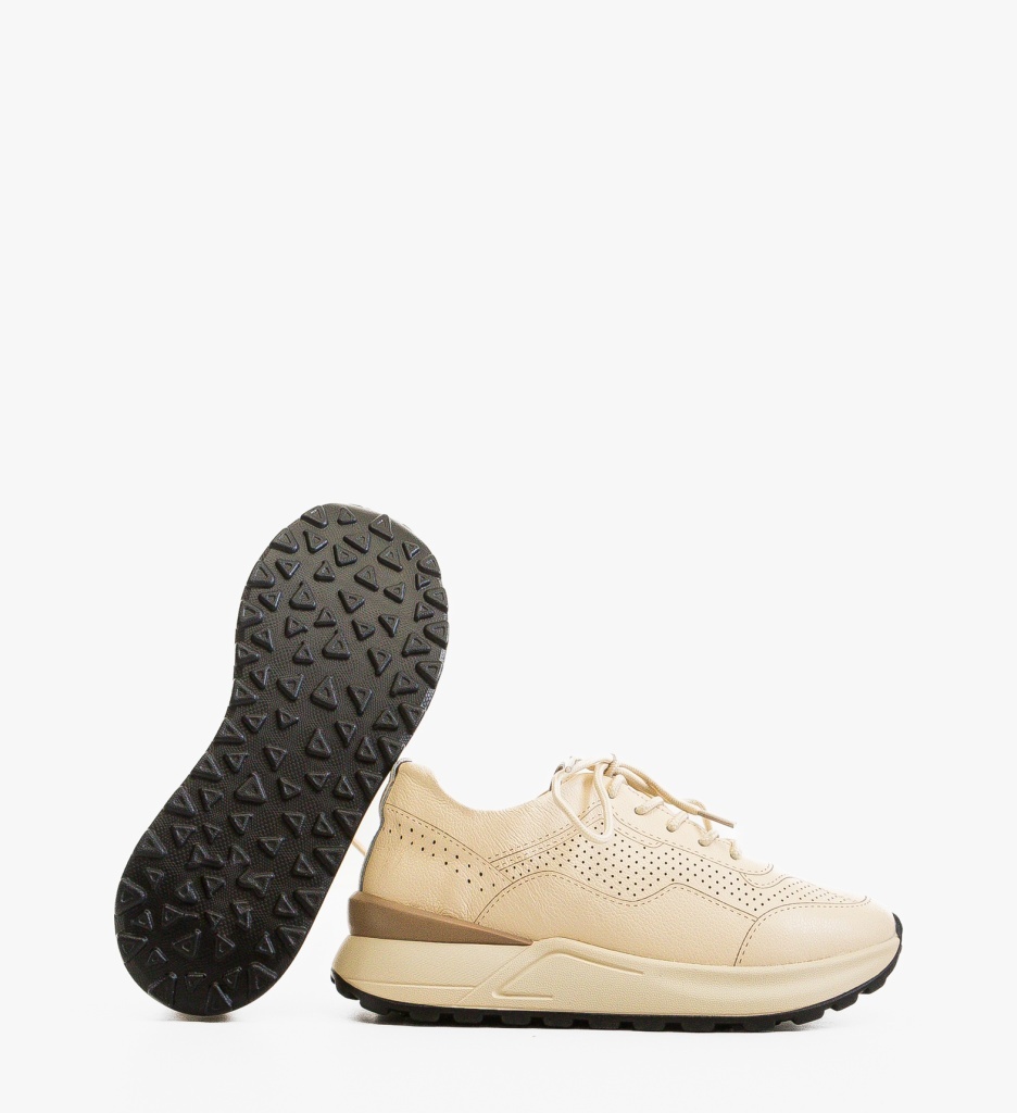 Sneakers Tuyaa Bej | Confort Urban - imagine 4