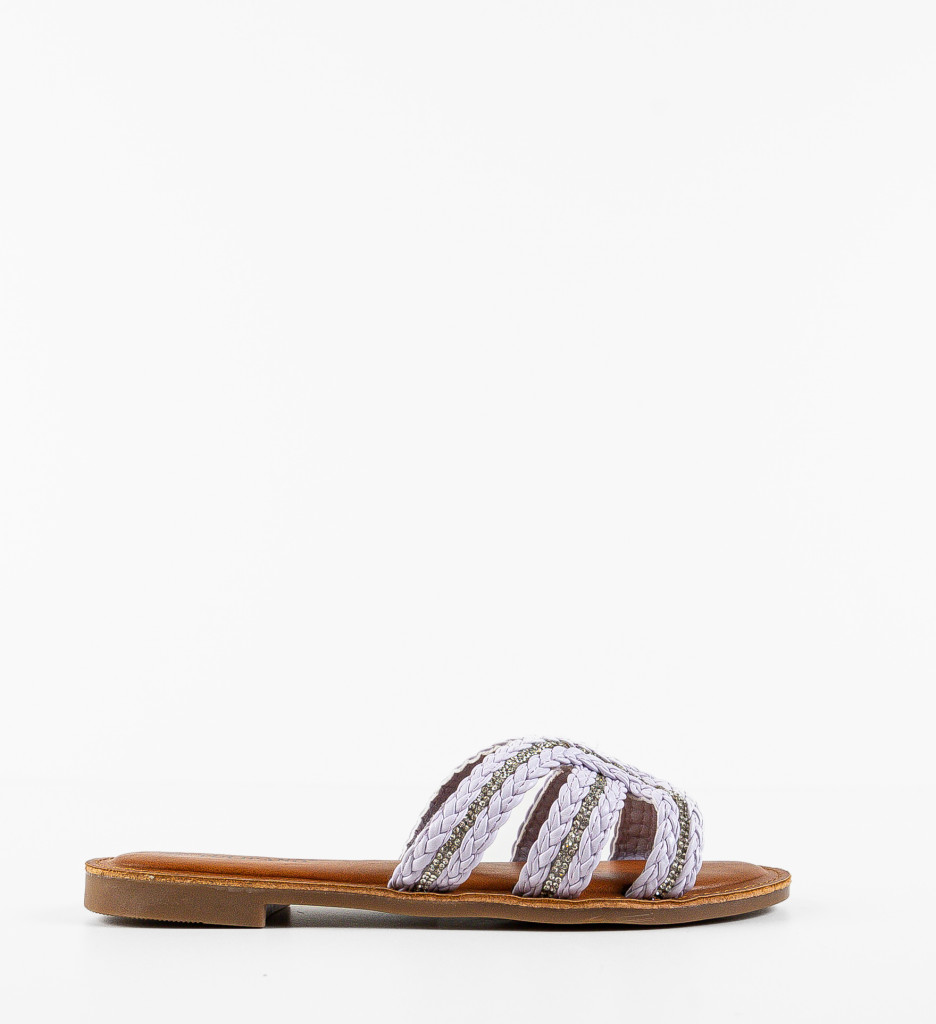 Papuci Dama Mov Donal | Confort și Stil - imagine 5