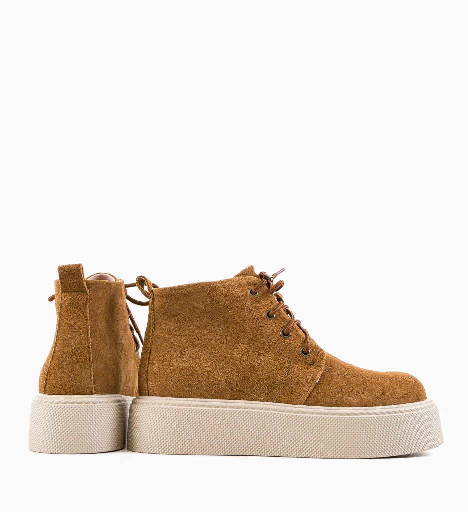 Ghete Dama Claes Camel - Eleganță și Confort - imagine 3