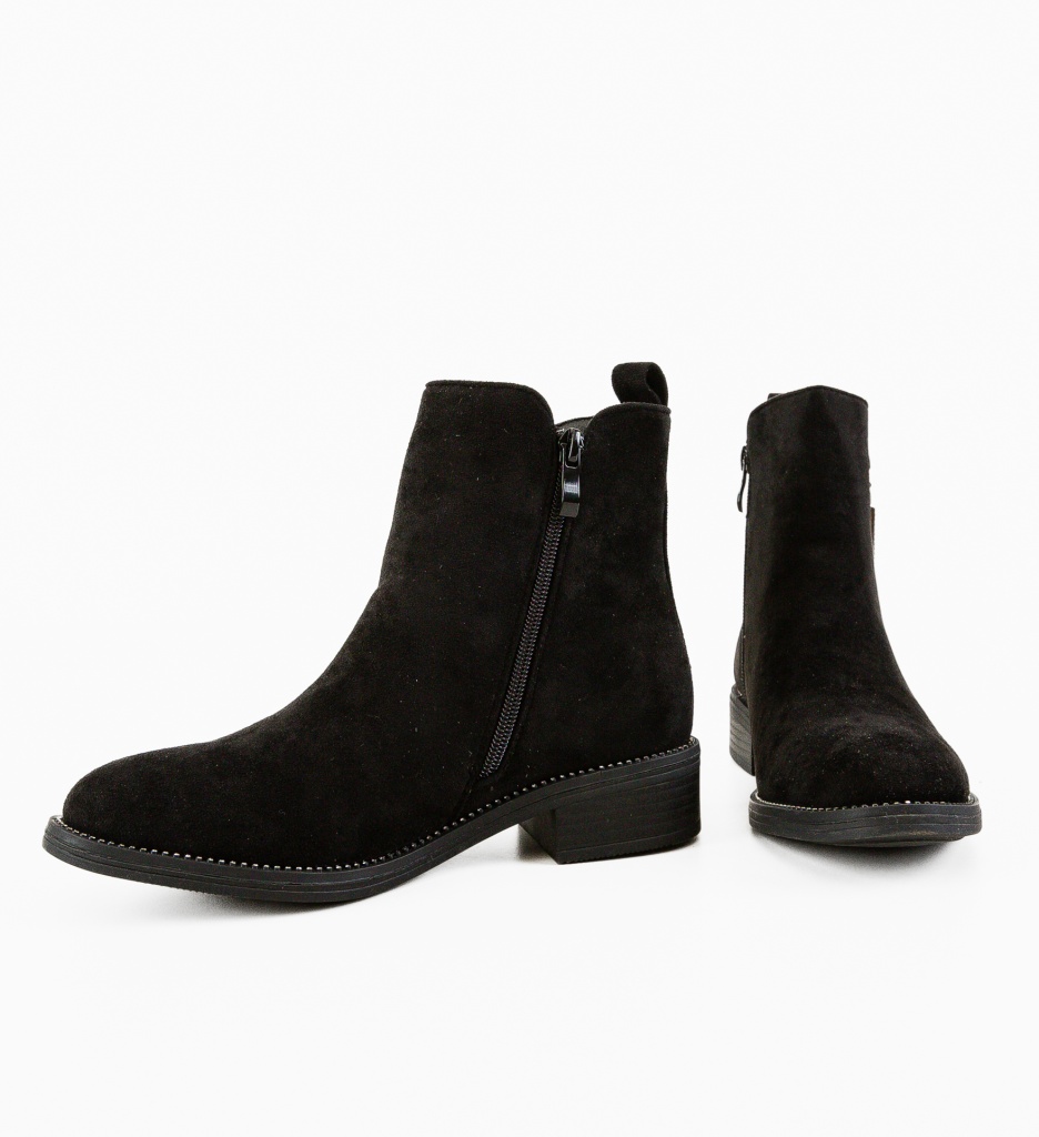 Ghete Dama Mahdi Negre | Eleganta si Confort - imagine 4