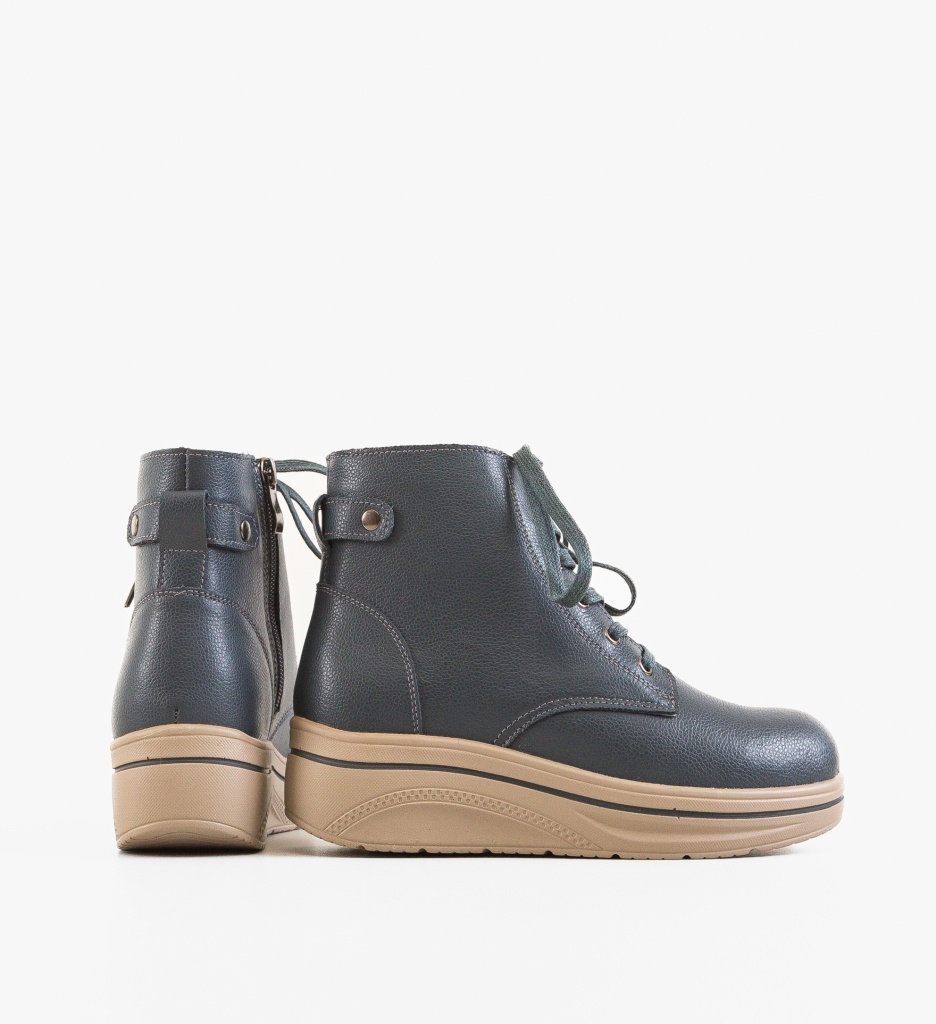 Pantofi Casual Lakiob Gri - Confort și Stil - imagine 5