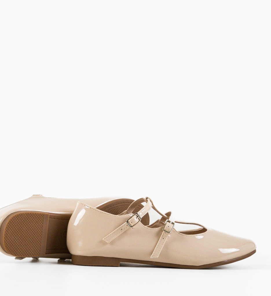 Balerini Dama Nude Jamila | Confort și Stil - imagine 6