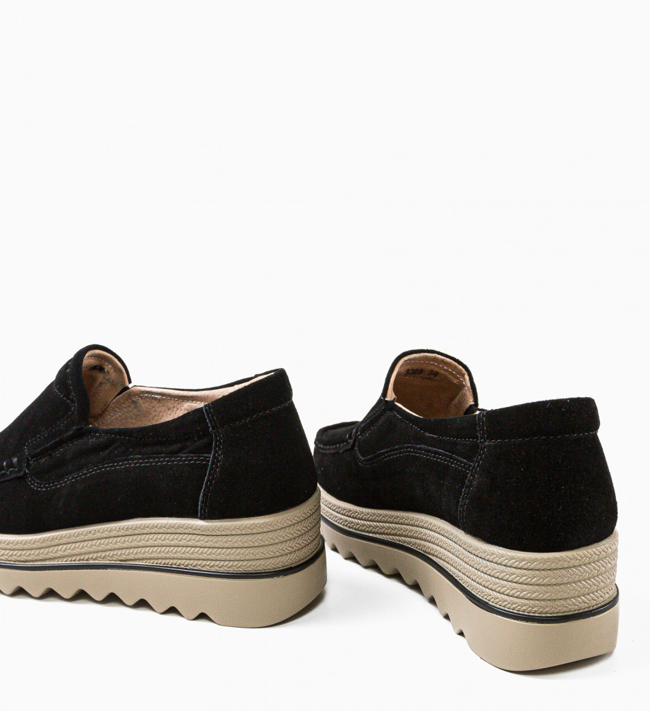 Pantofi Casual Smirno Negri - Confort și Stil - imagine 5