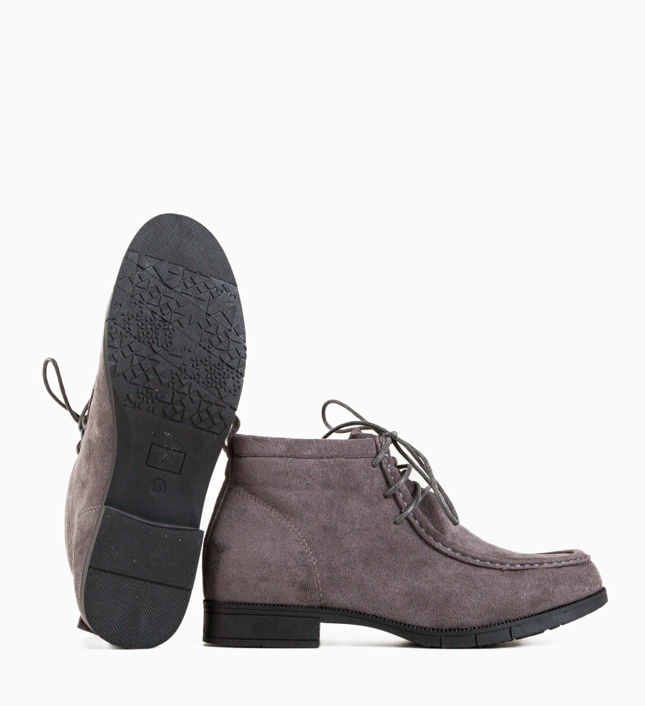 Ghete Dama Dinton Gri - Stil si Confort - imagine 6