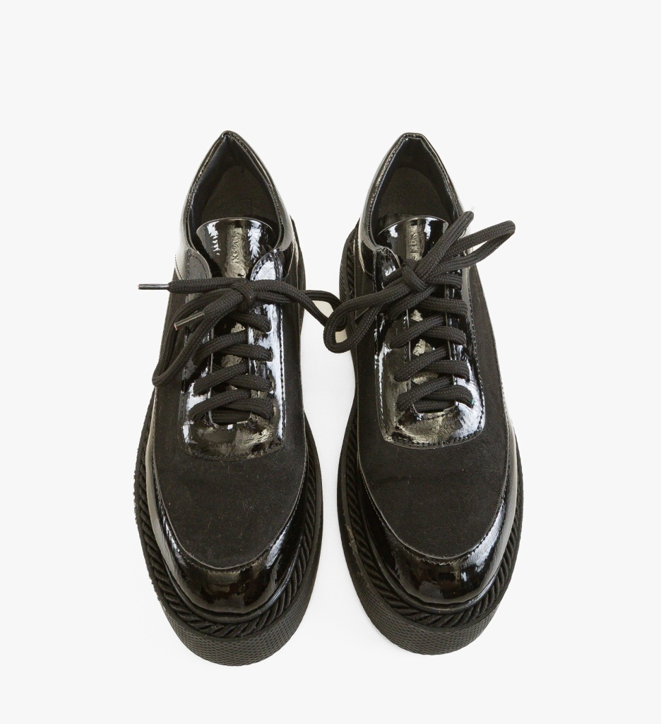 Pantofi Casual Negri Fahana 3 - Stil Versatil - imagine 3