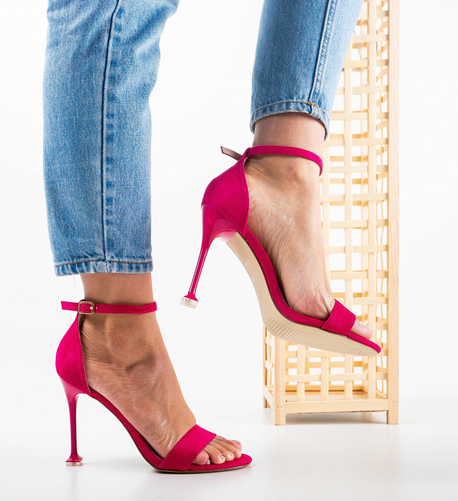 Sandale Brock Fuchsia | Design Indrăzneț - imagine 4