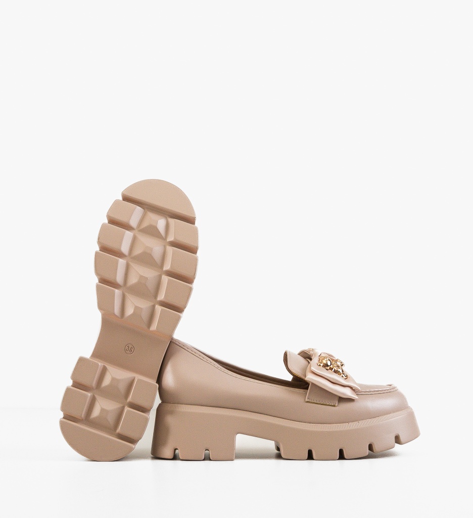 Pantofi Casual Tianna Bej | Confort si Stil - imagine 4