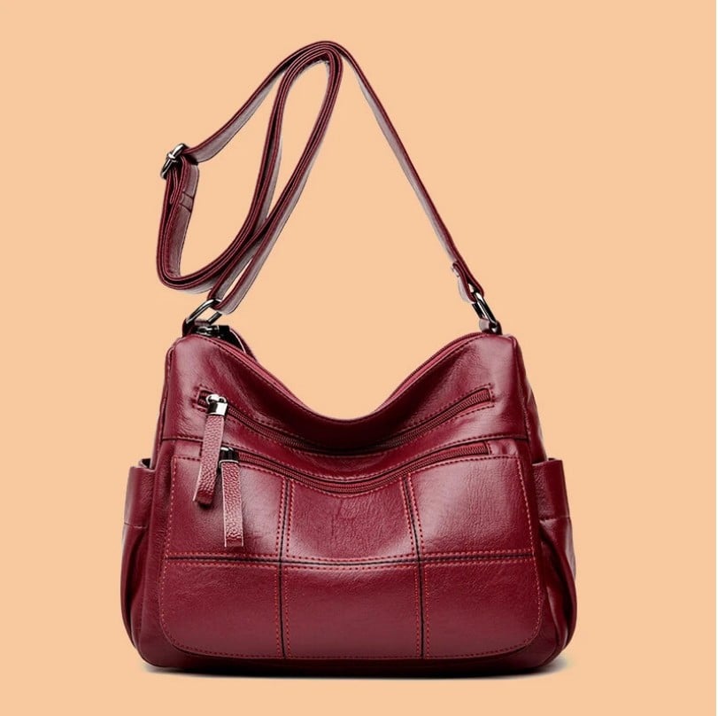 Geanta Dama Disu Simona GT764 Bordo - Practică și Elegantă - imagine 2