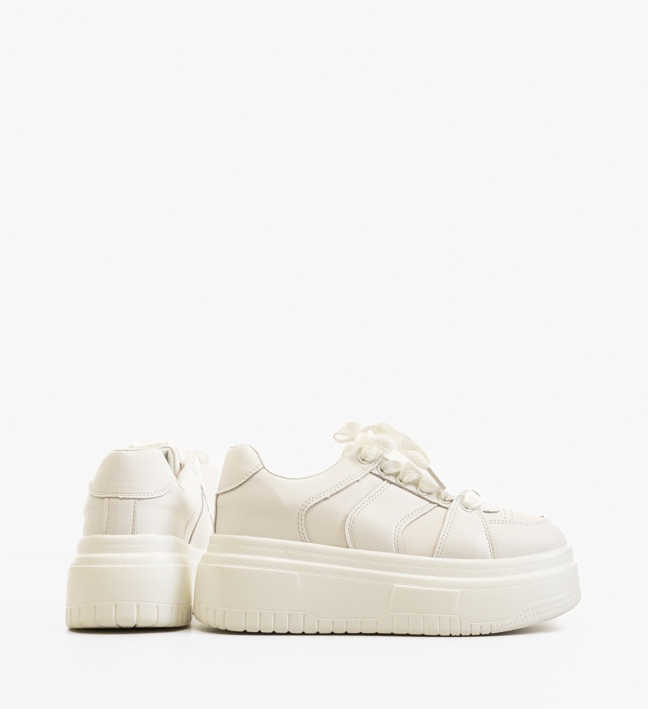 Sneakers Dama Kyonos Albi - Confort si Stil - imagine 4